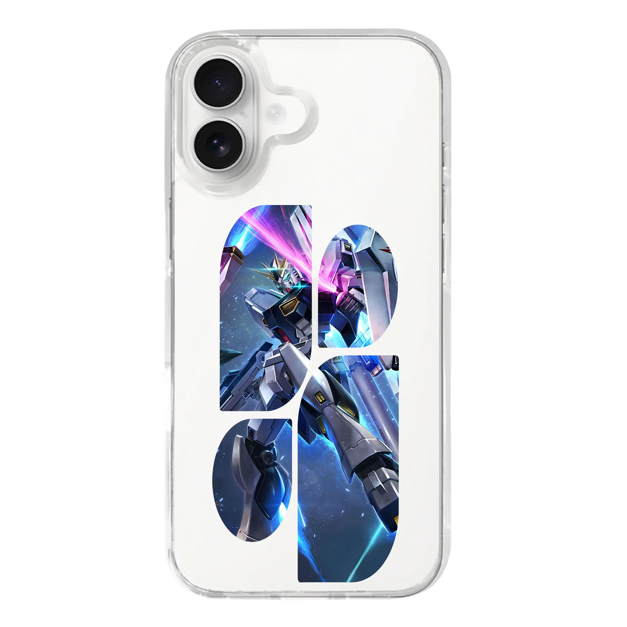 ガンダム グッズ,νガンダム - iPhone 17シリーズ 透明スマホケース – 薄型・耐衝撃・精密フィット保護カバー